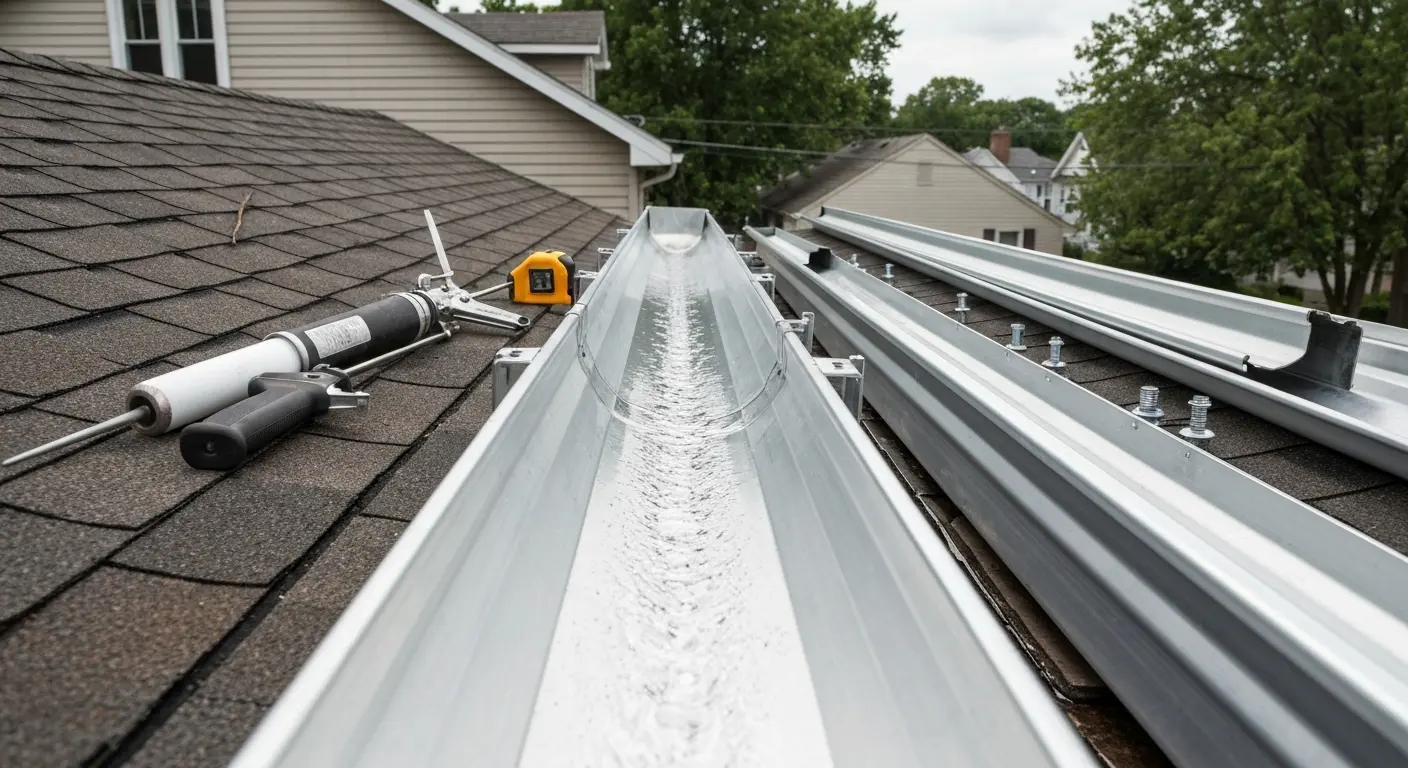 Gutter repair service
