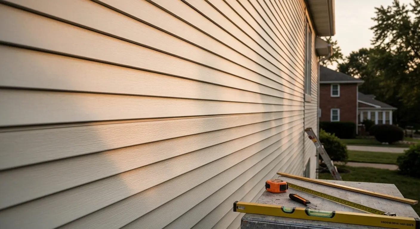 Vinyl siding installation in Dayton