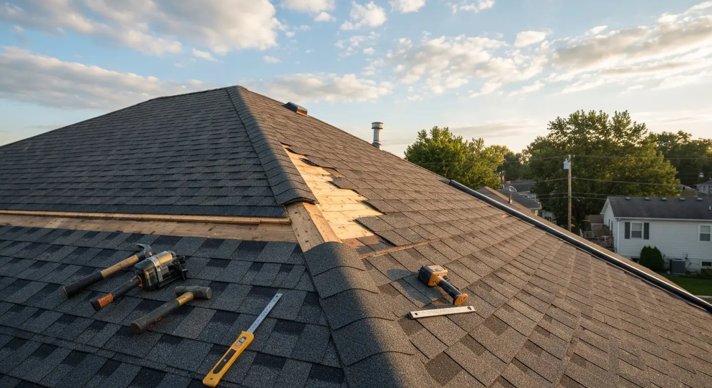 Roof repair in Miamisburg