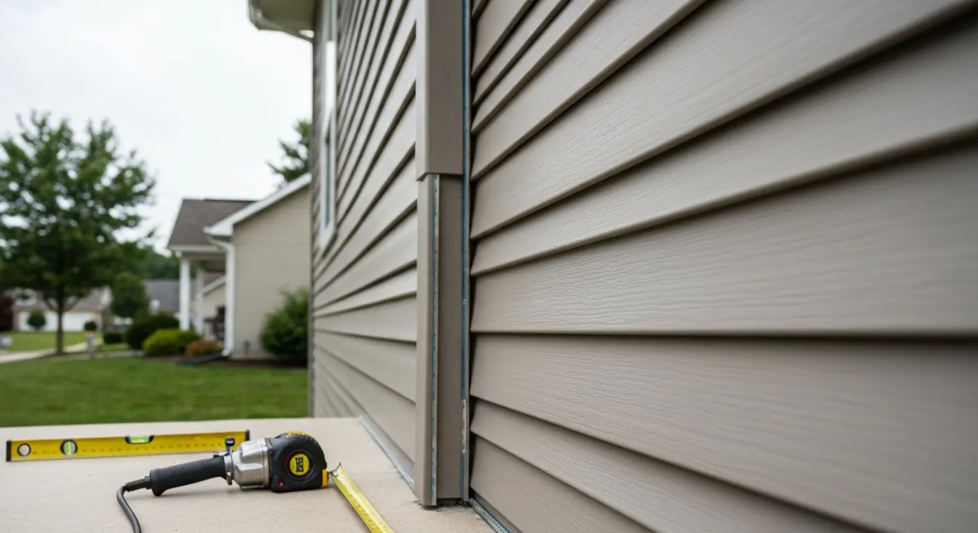Vinyl siding project