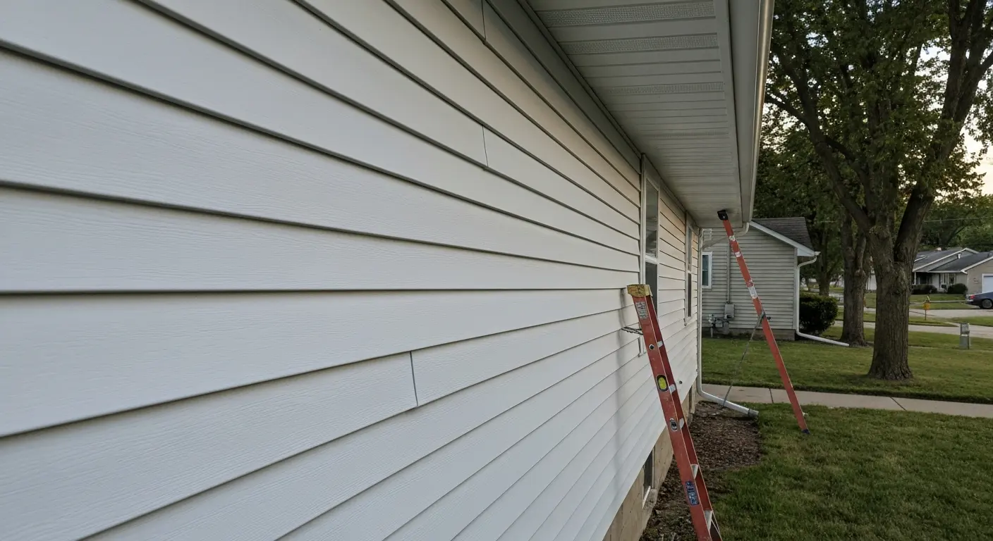 Vinyl siding project
