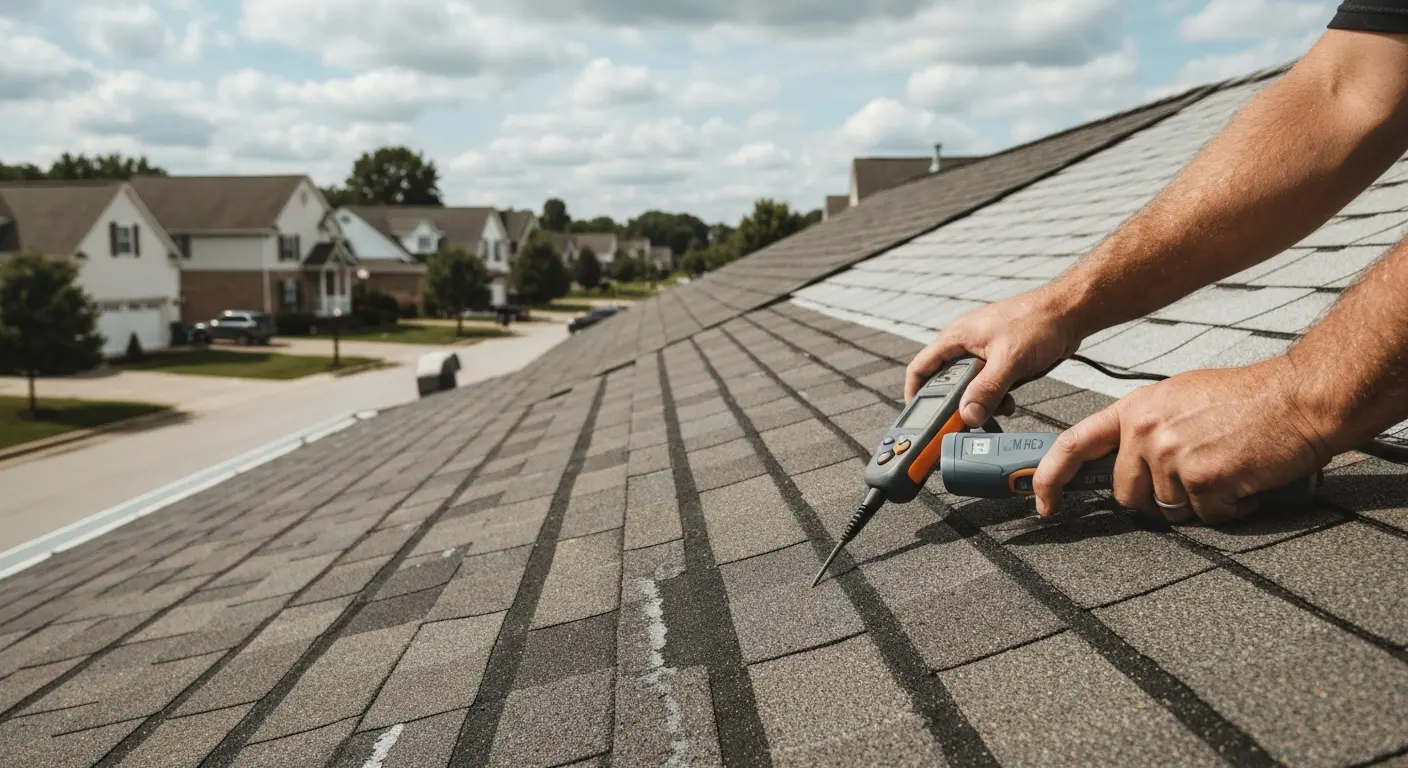 Roof inspection and storm damage assessment