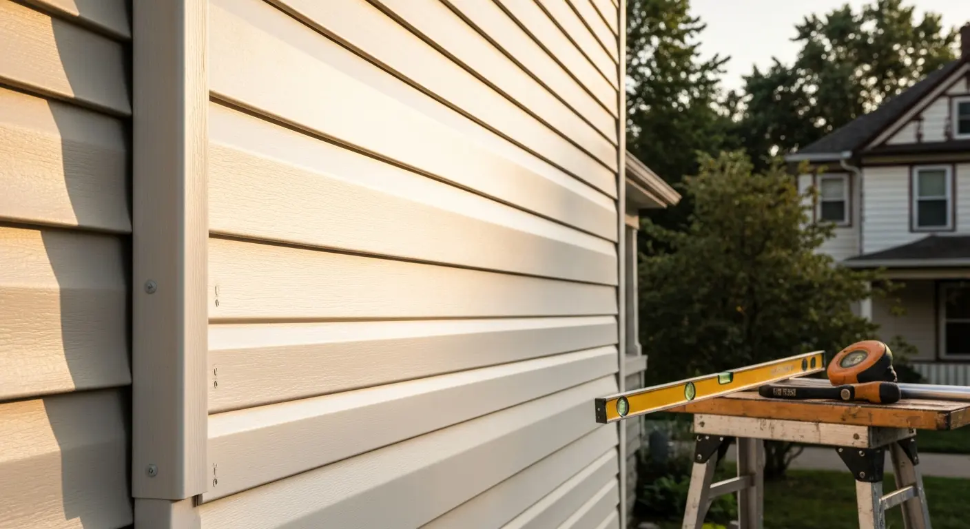 Vinyl siding repair in Dayton
