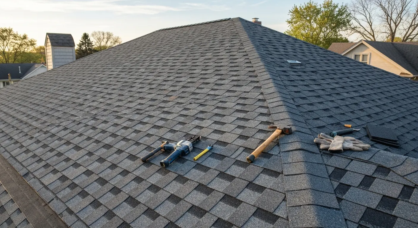 Roof replacement project