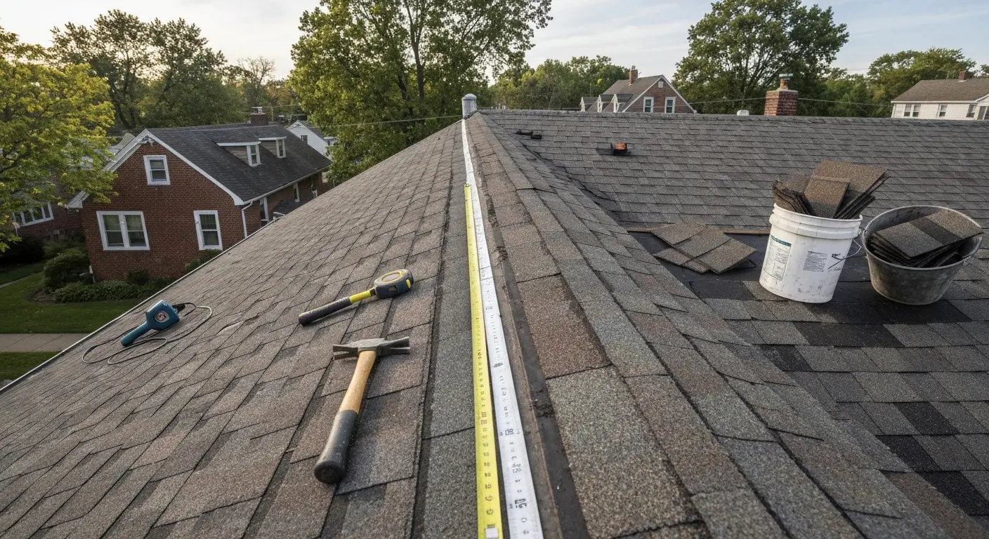 Roof leak repair in Oakwood Ohio