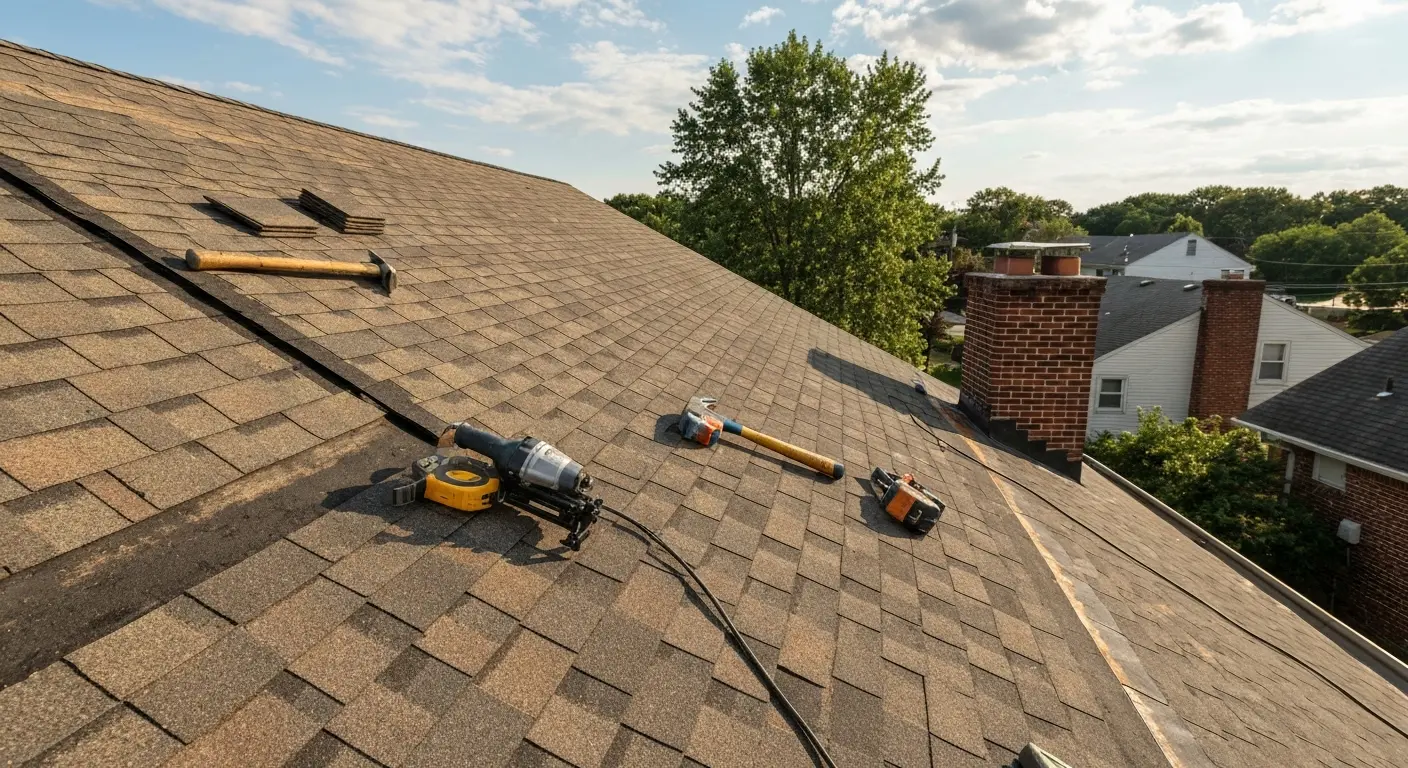 Roof repair service