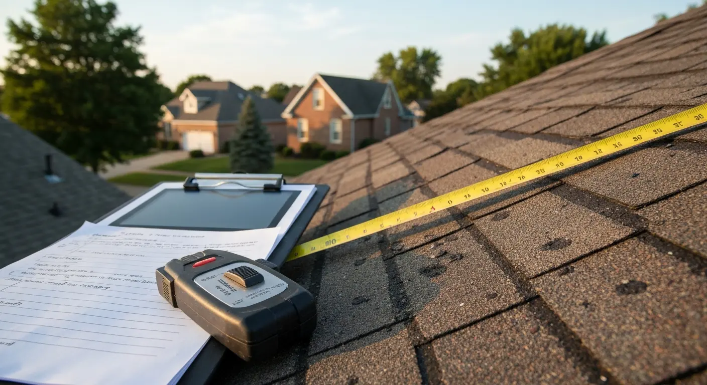 Storm damage inspection
