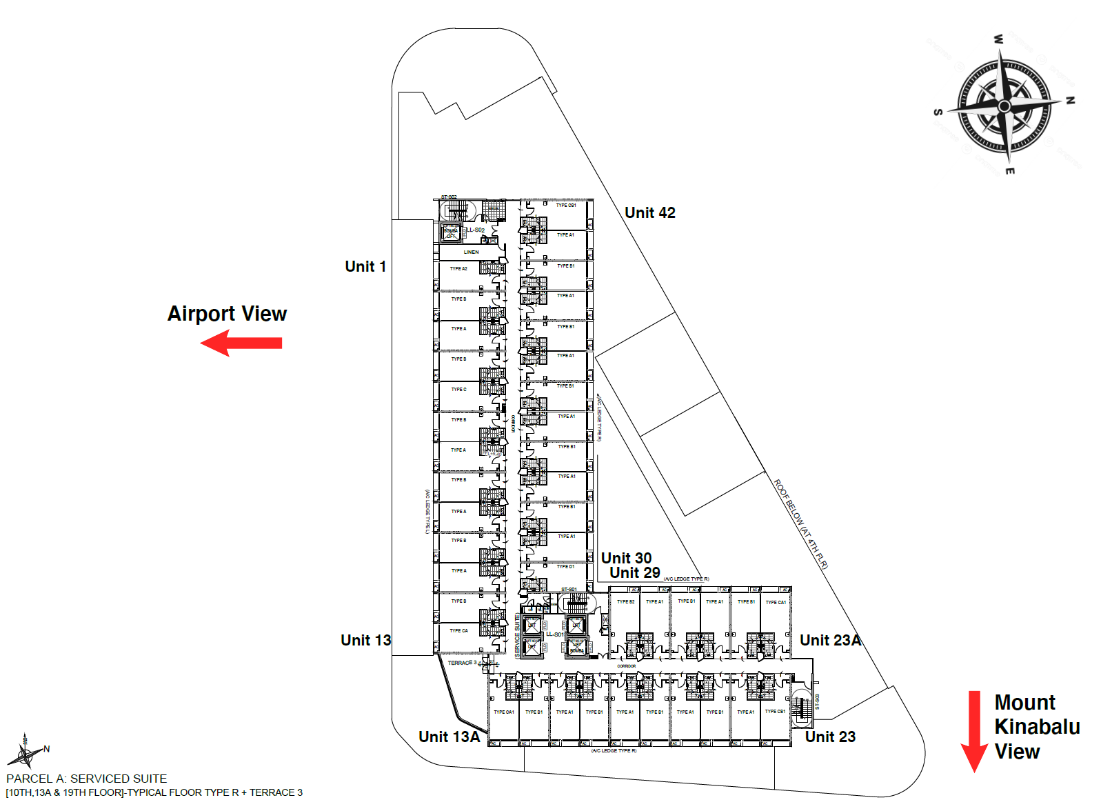Infiniti Suite Floor Layout