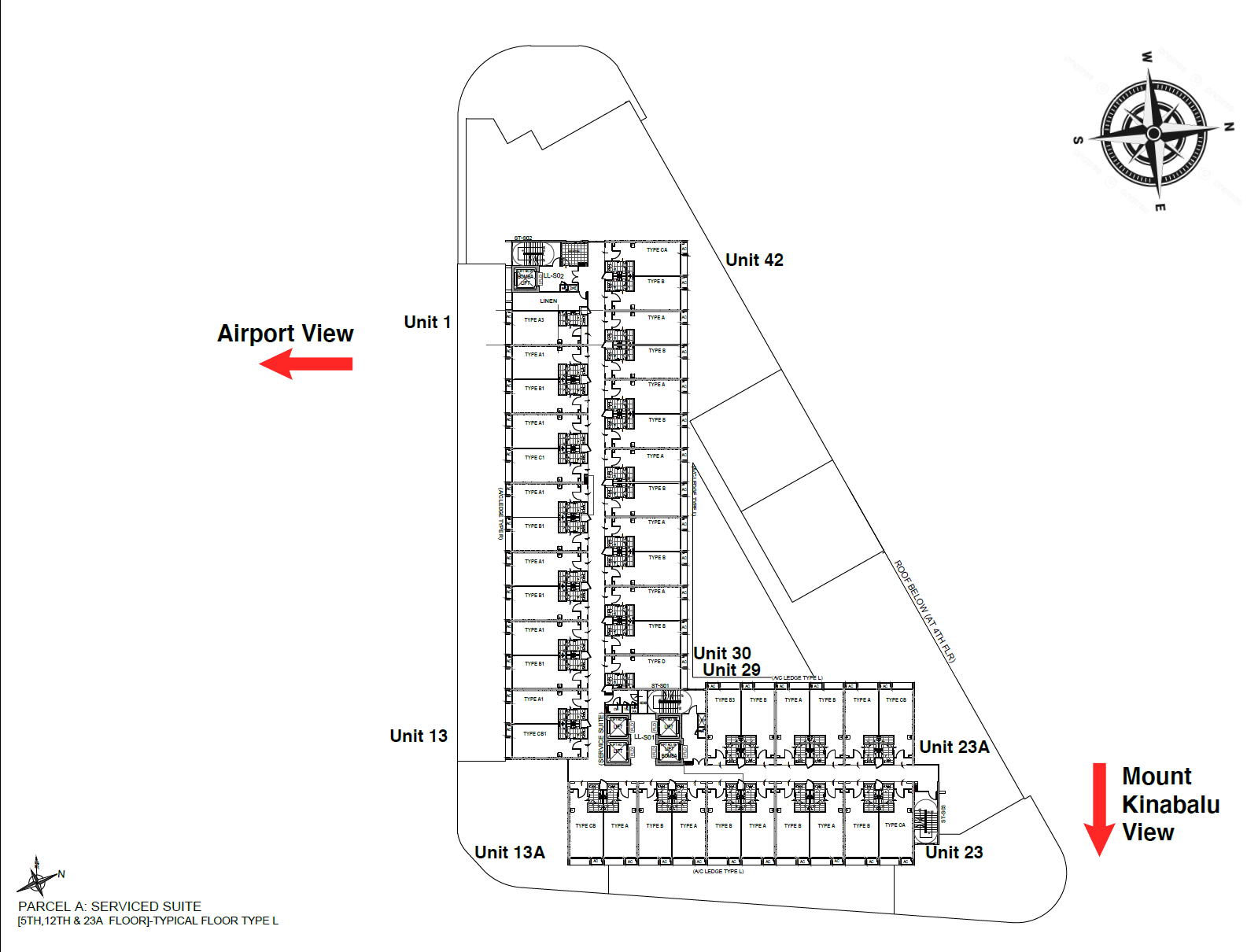 Infiniti Suite Floor Layout