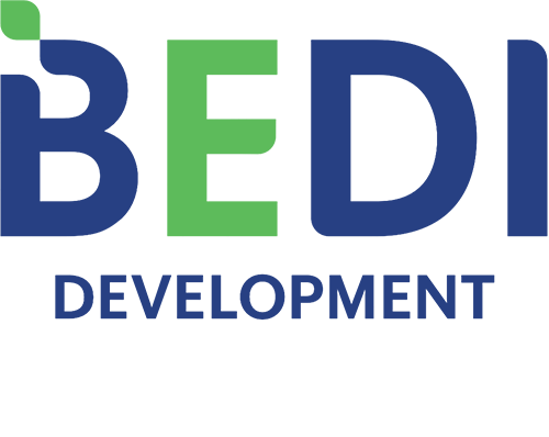 Logo of BEDI Development, a strategic JV partner in The Bedrock project.