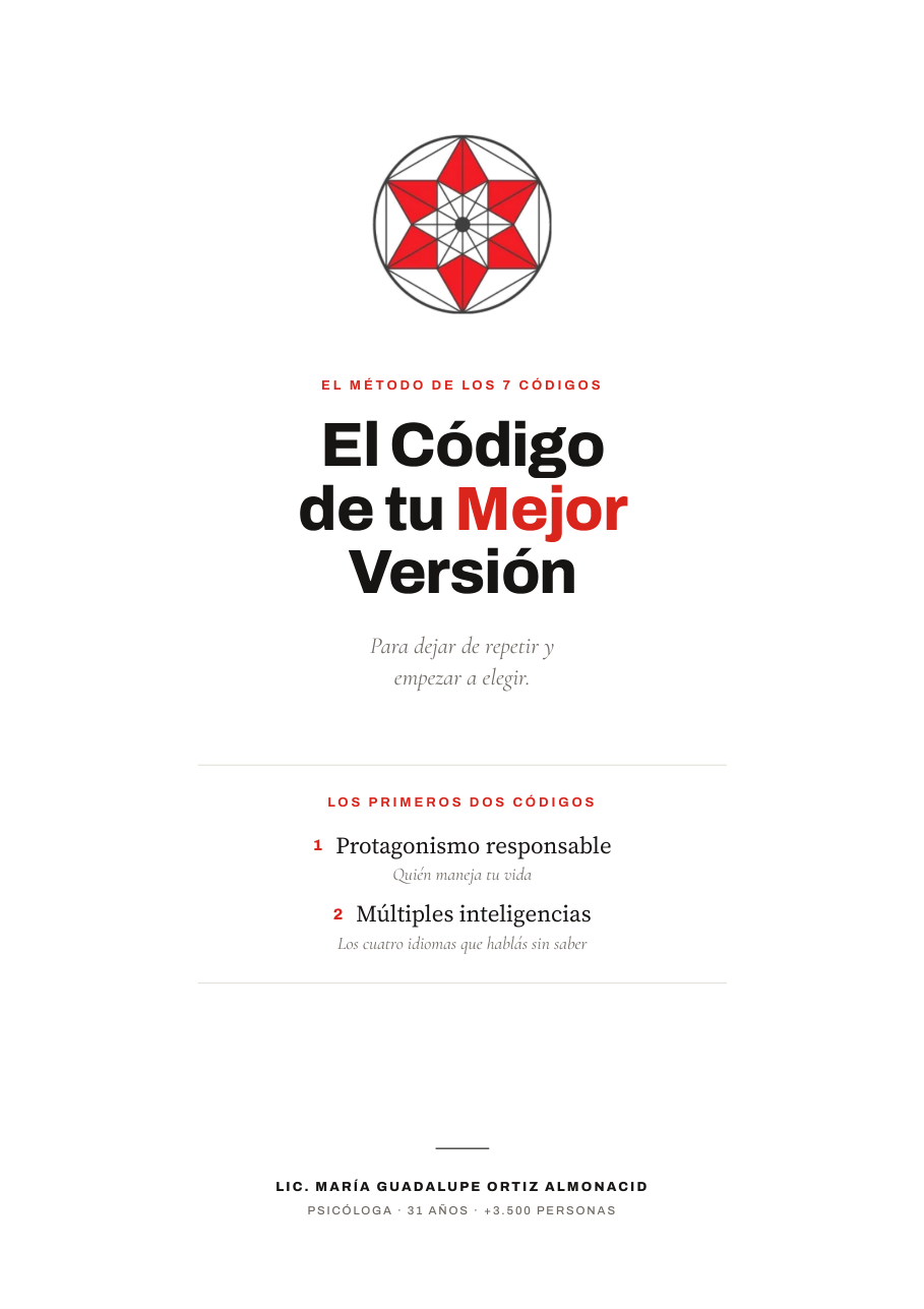 Tapa de Los primeros dos Códigos