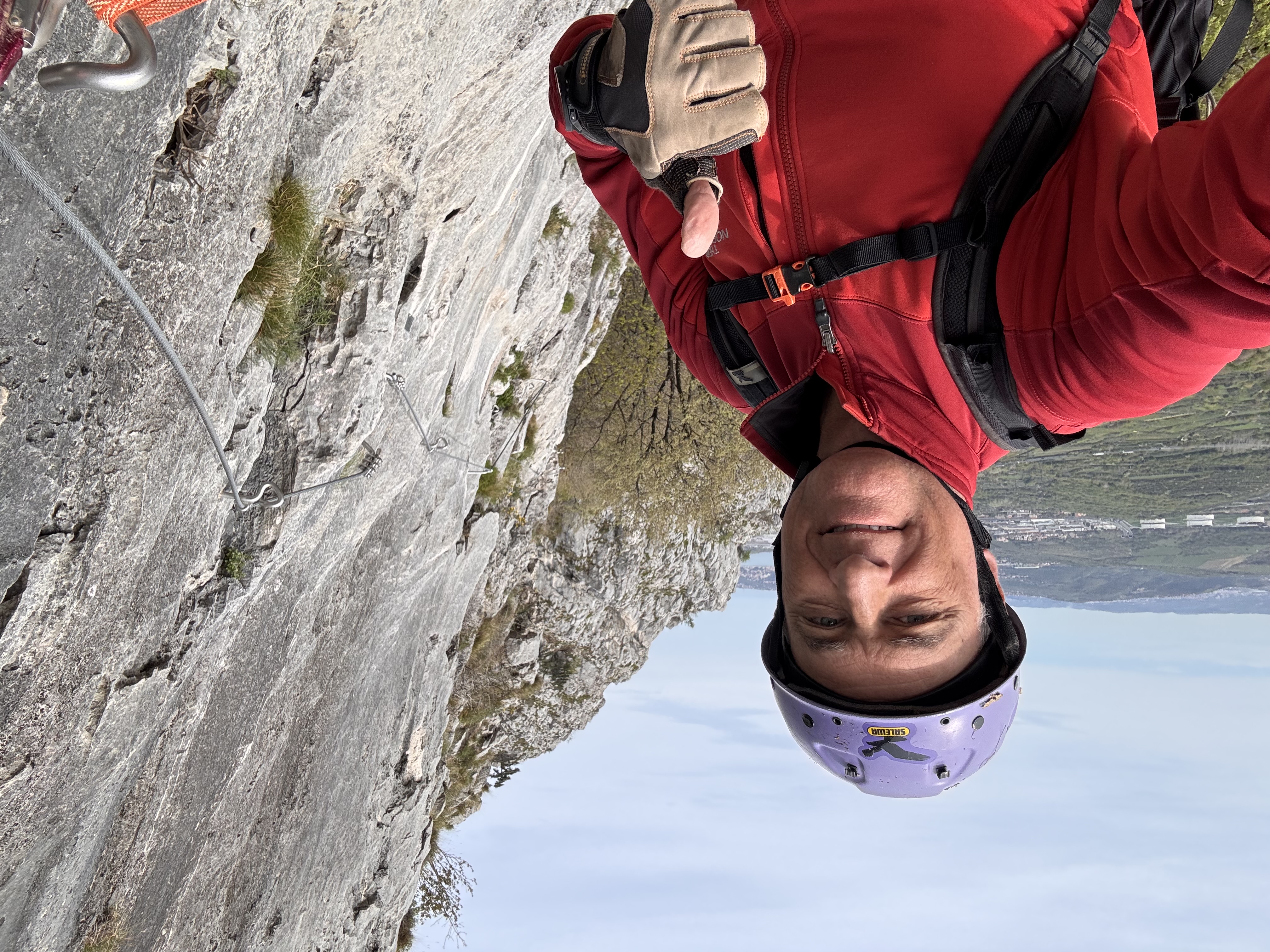 Riccardo Bernich in montagna
