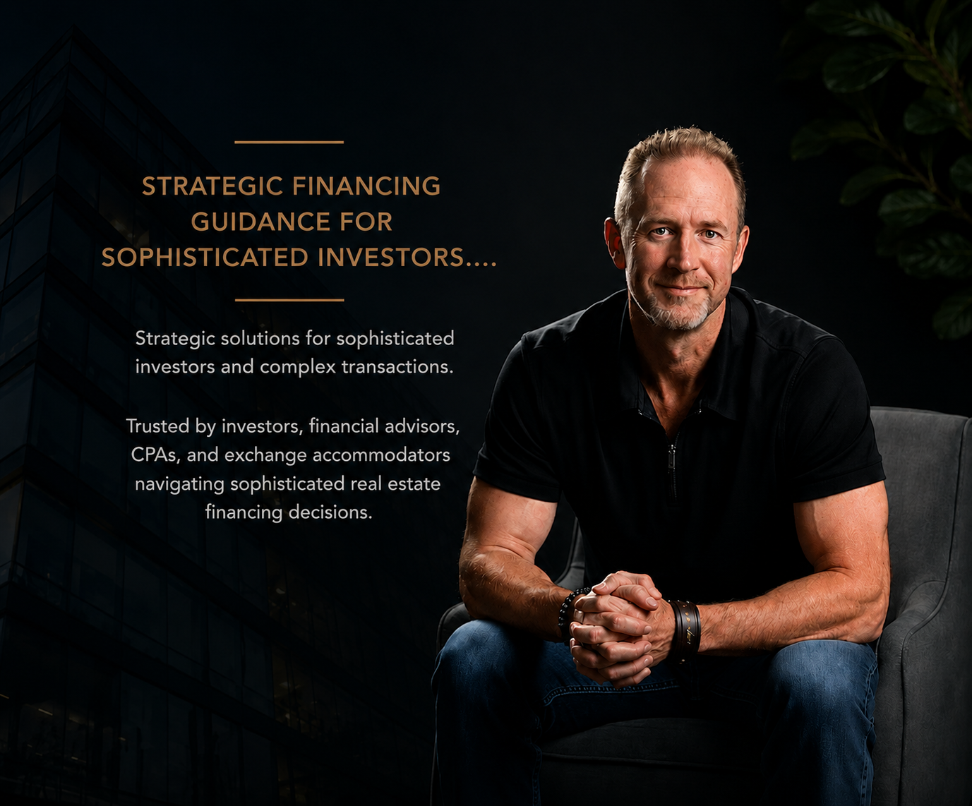Strategic Financing Guidance for Sophisticated Investors — Mike Hardy, The Katalyst Team