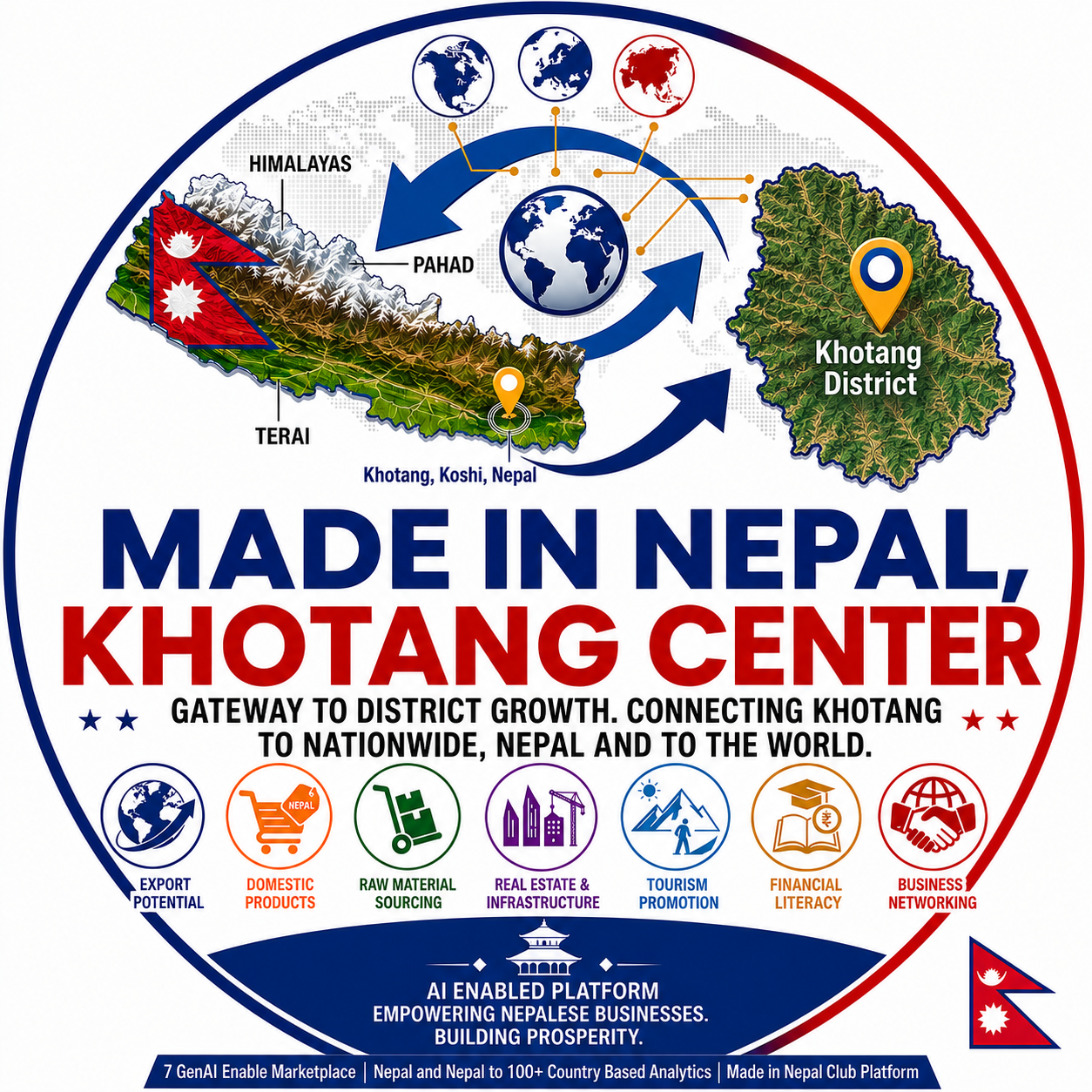 Made in Nepal, Khotang Center Logo