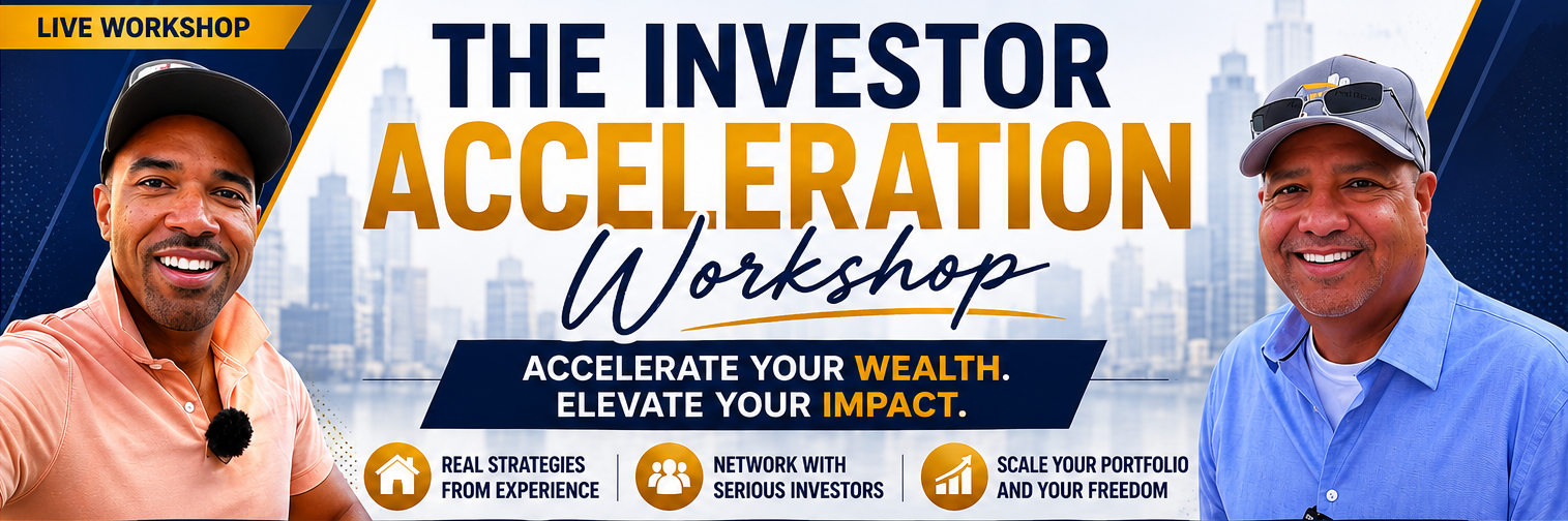 The Investor Exceleration Workshop — Accelerate Your Wealth. Elevate Your Impact.
