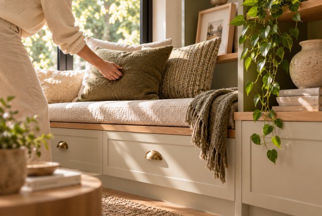 Bench seat detail