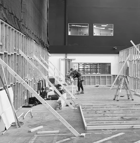 Frank in the Beacon workshop