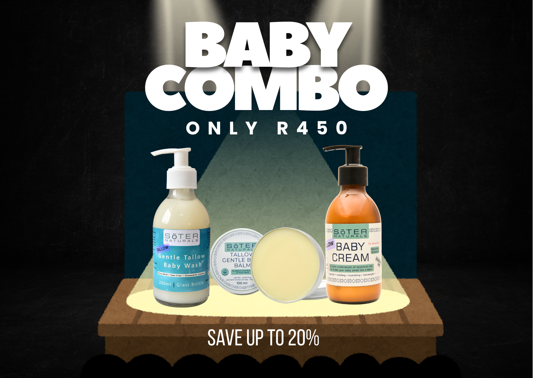 Sōter Naturals Beef Tallow Baby Products