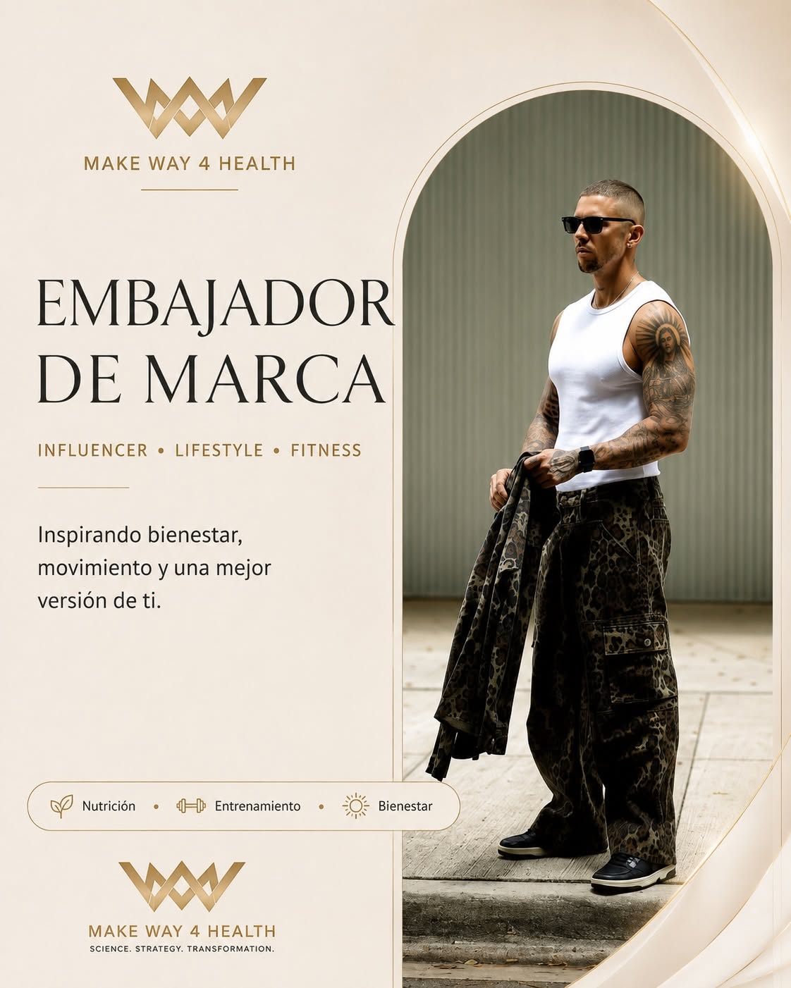 Make Way 4 Health brand ambassador flyer 4