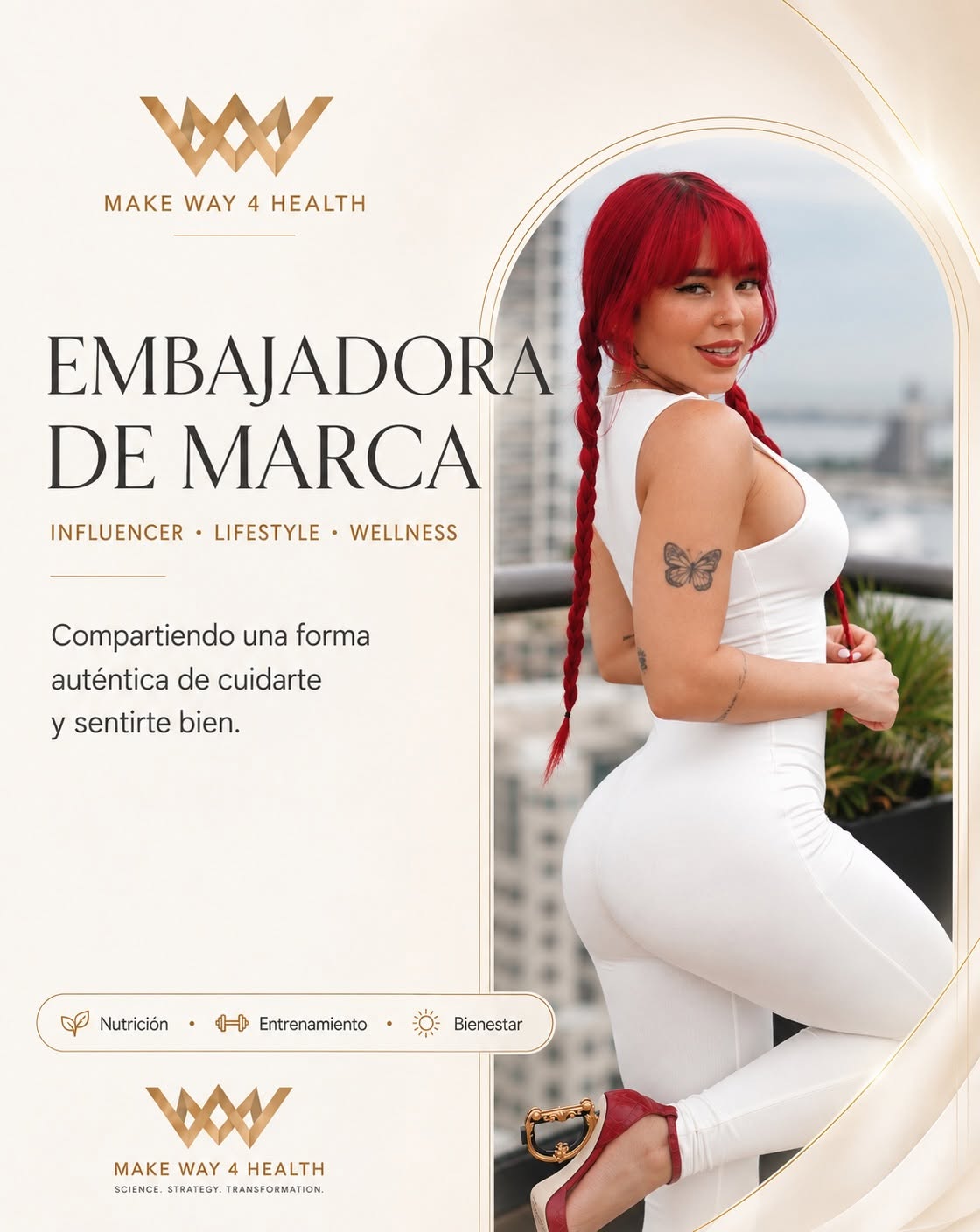 Make Way 4 Health brand ambassador flyer 21