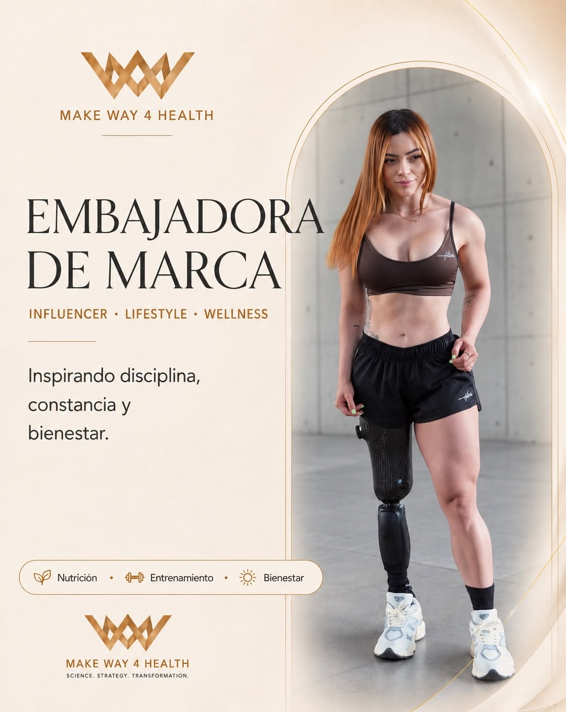Make Way 4 Health brand ambassador flyer 22