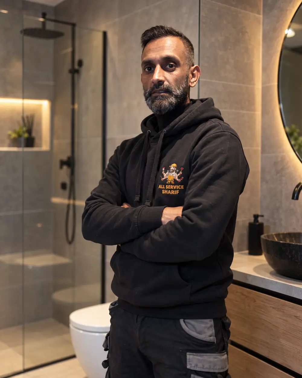 Sharif, eigenaar van All Service SH in Rotterdam