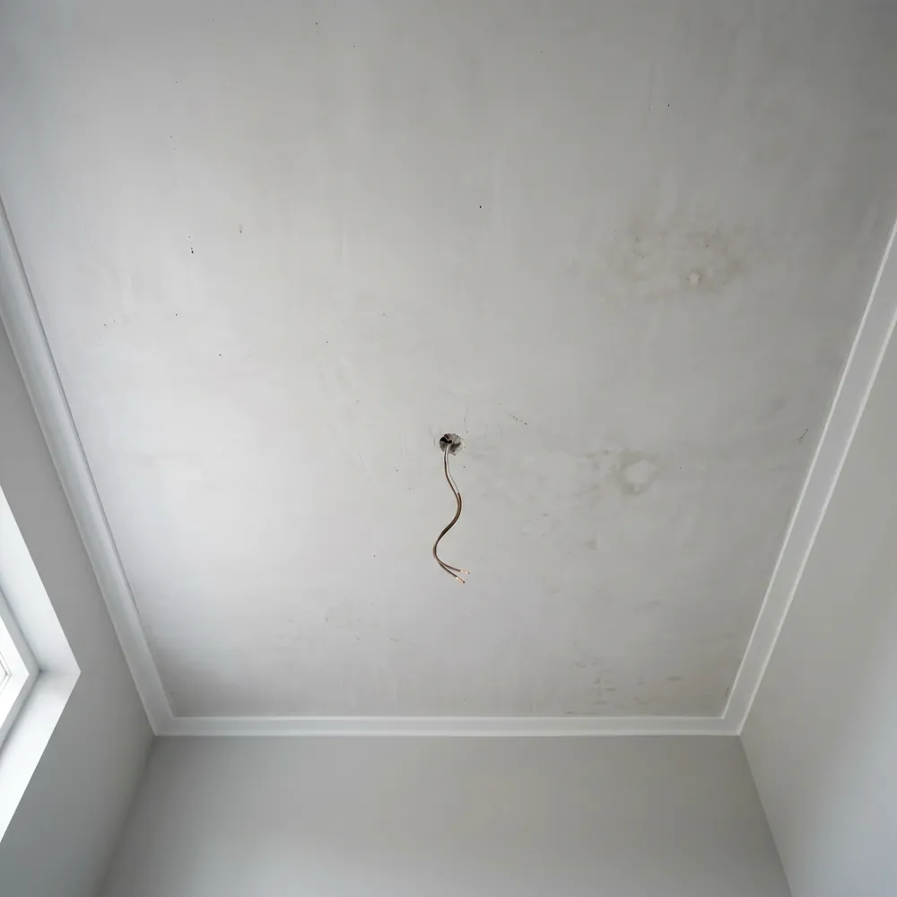 Strak gestuct plafond