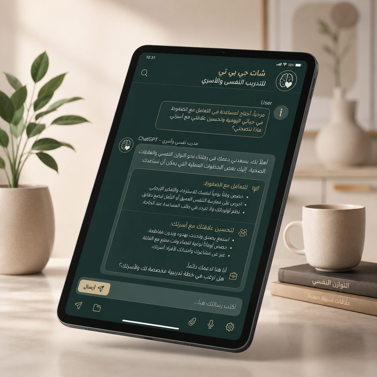 المدرب النفسي والأسري الذكي