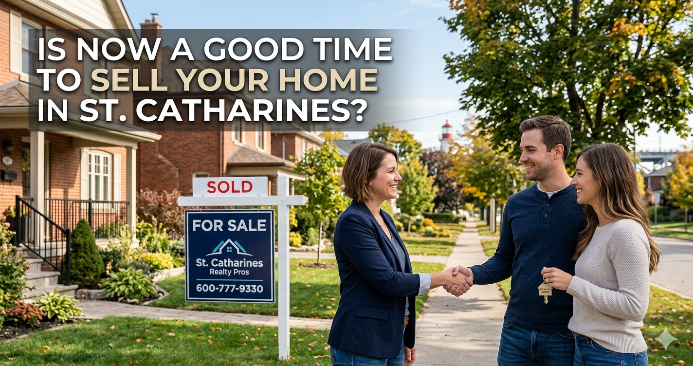 Happy home sellers in St. Catharines Ontario 2026