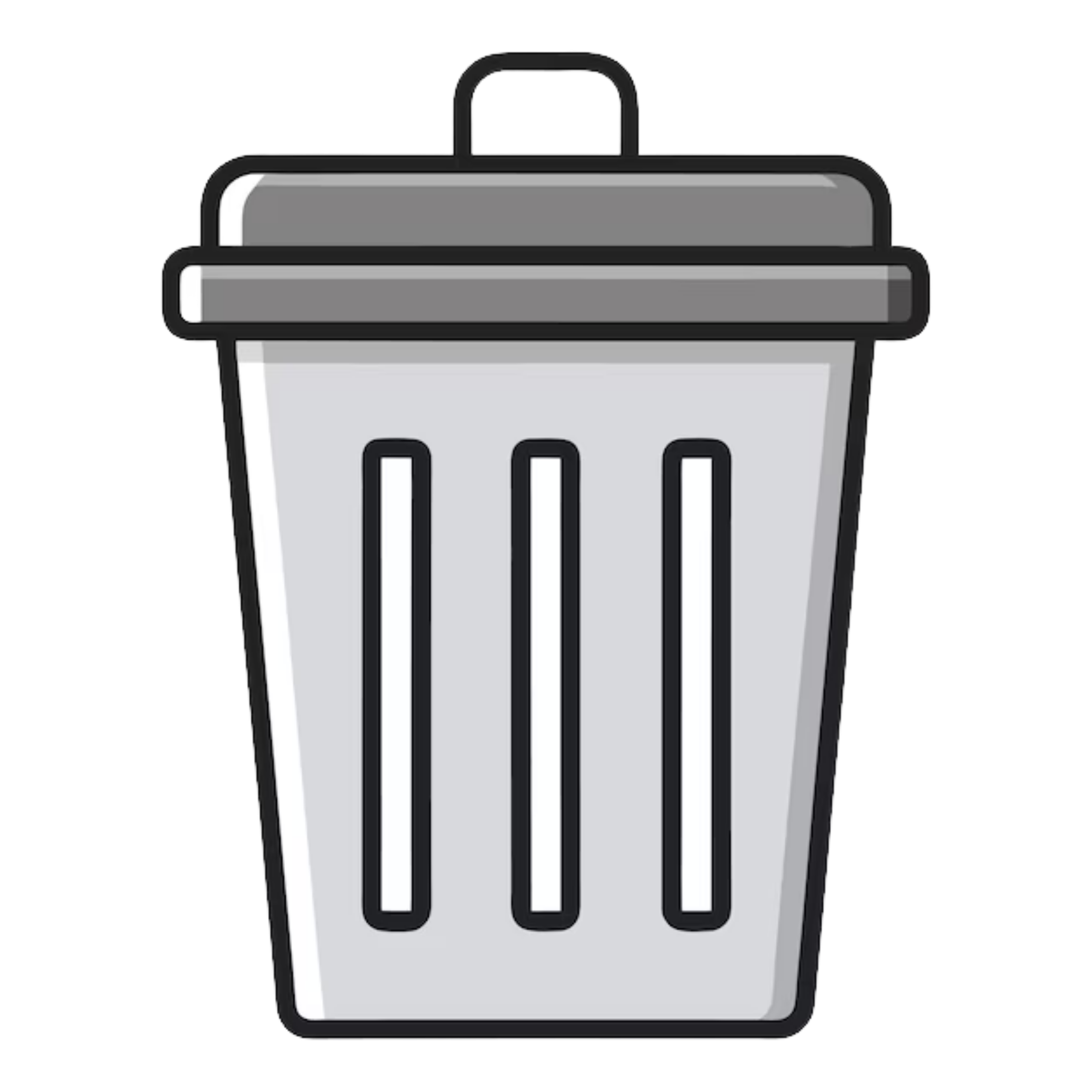 Trash bin obstacle