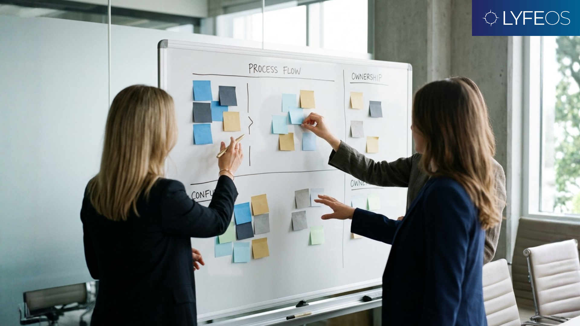 Team working through unclear ownership and workflow gaps