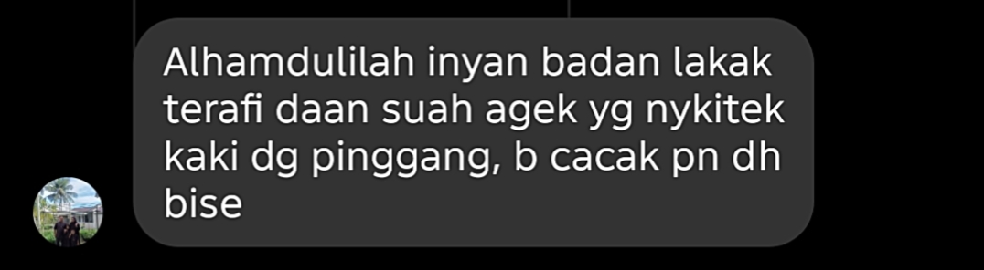 Tangkapan layar Pelanggan RUMAH TERAPI ALFA
