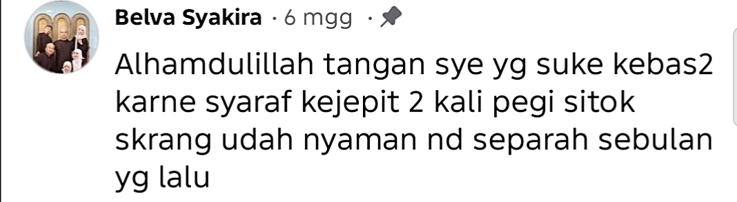 Tangkapan layar Belva Syakira
