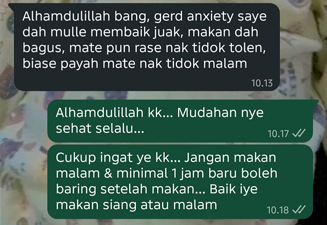 Tangkapan layar Pelanggan RUMAH TERAPI ALFA