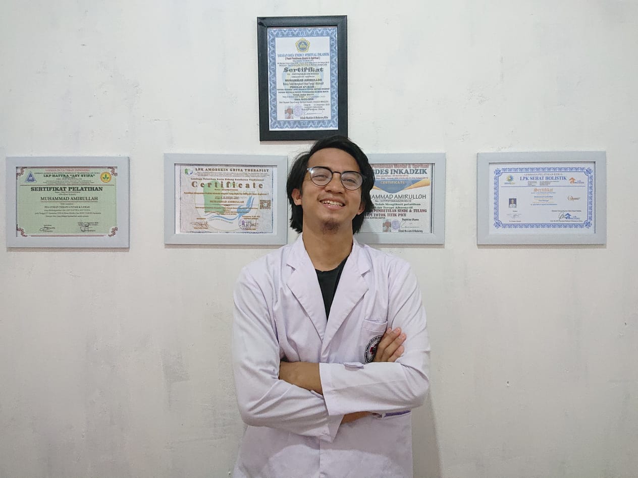 Muhammad Amirullah, Founder dan Terapis RUMAH TERAPI ALFA di Pemangkat