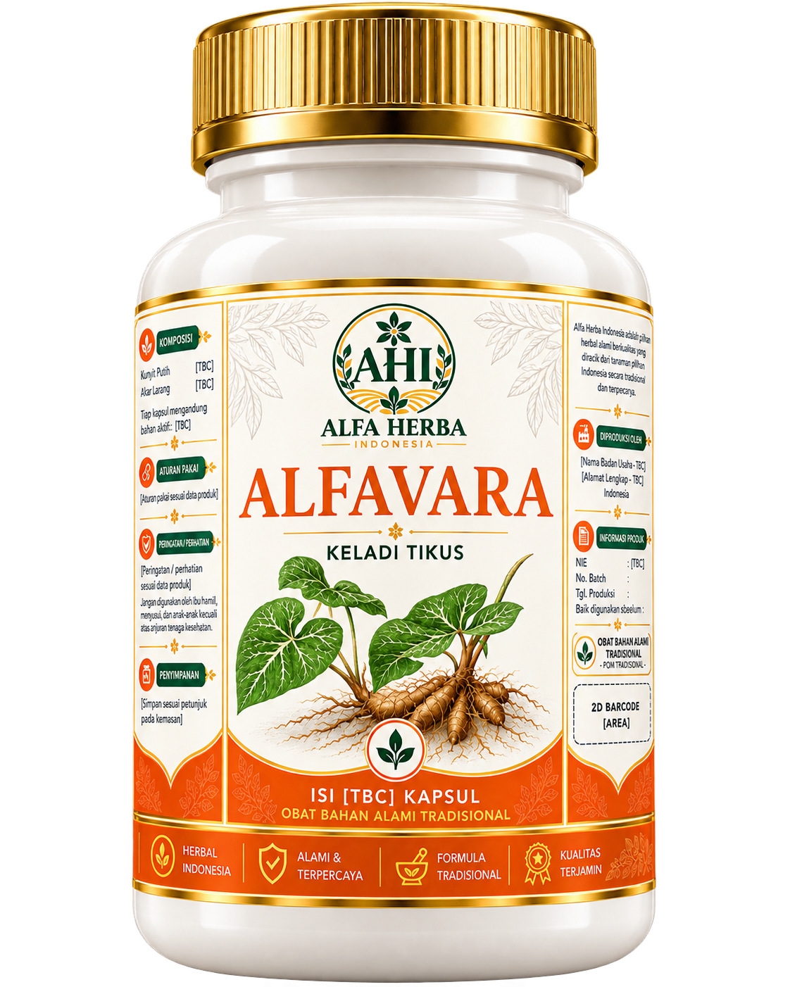 ALFAVARA Keladi Tikus - ALFA HERBA INDONESIA