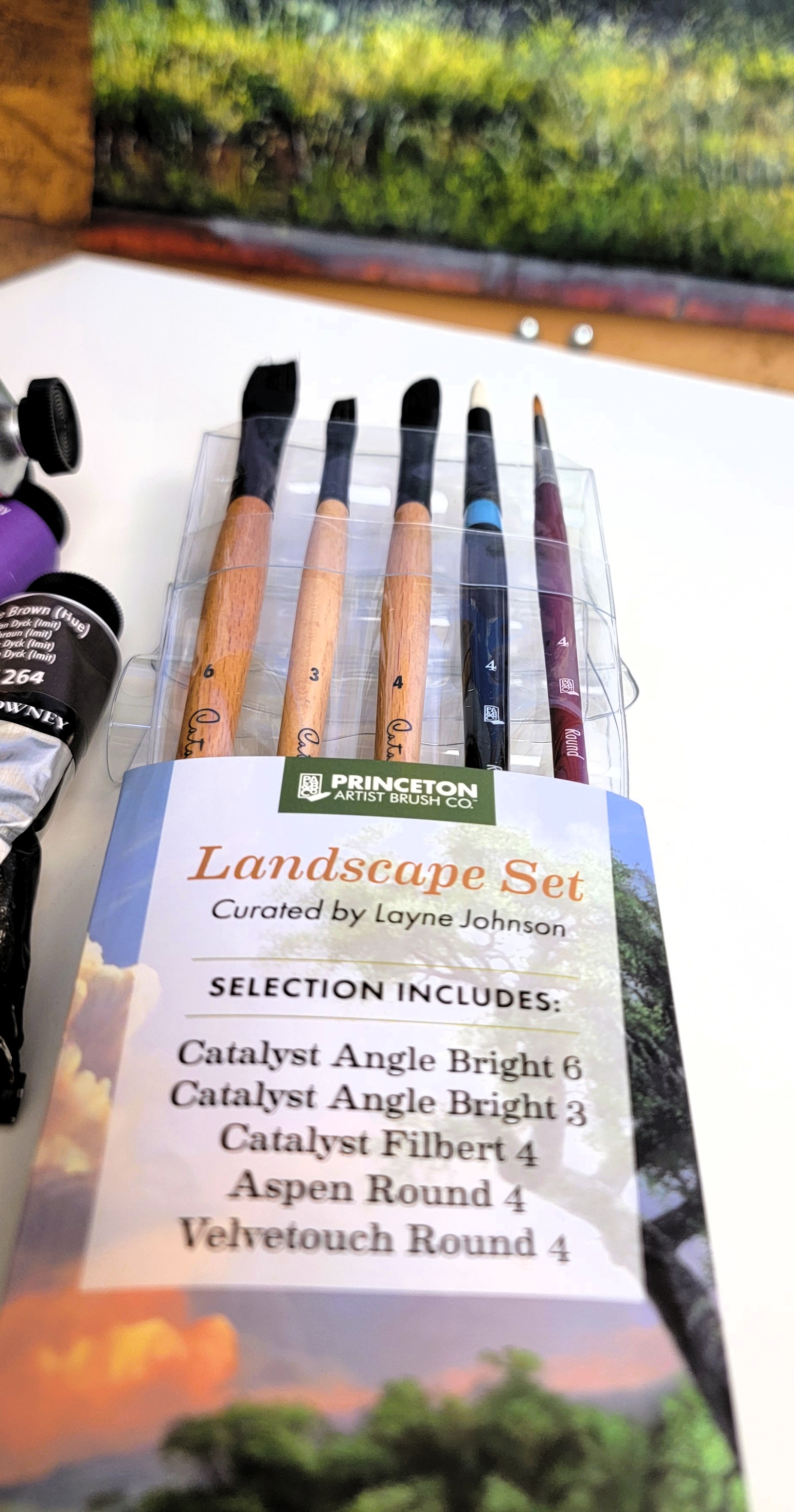 Layne Johnson Landscape Brush Set