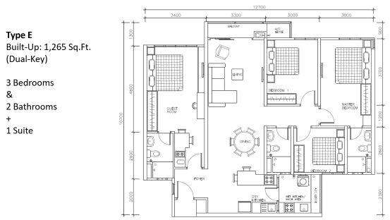 Berlian 2 Residence Type E