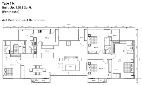 Berlian 2 Residence Type E1c