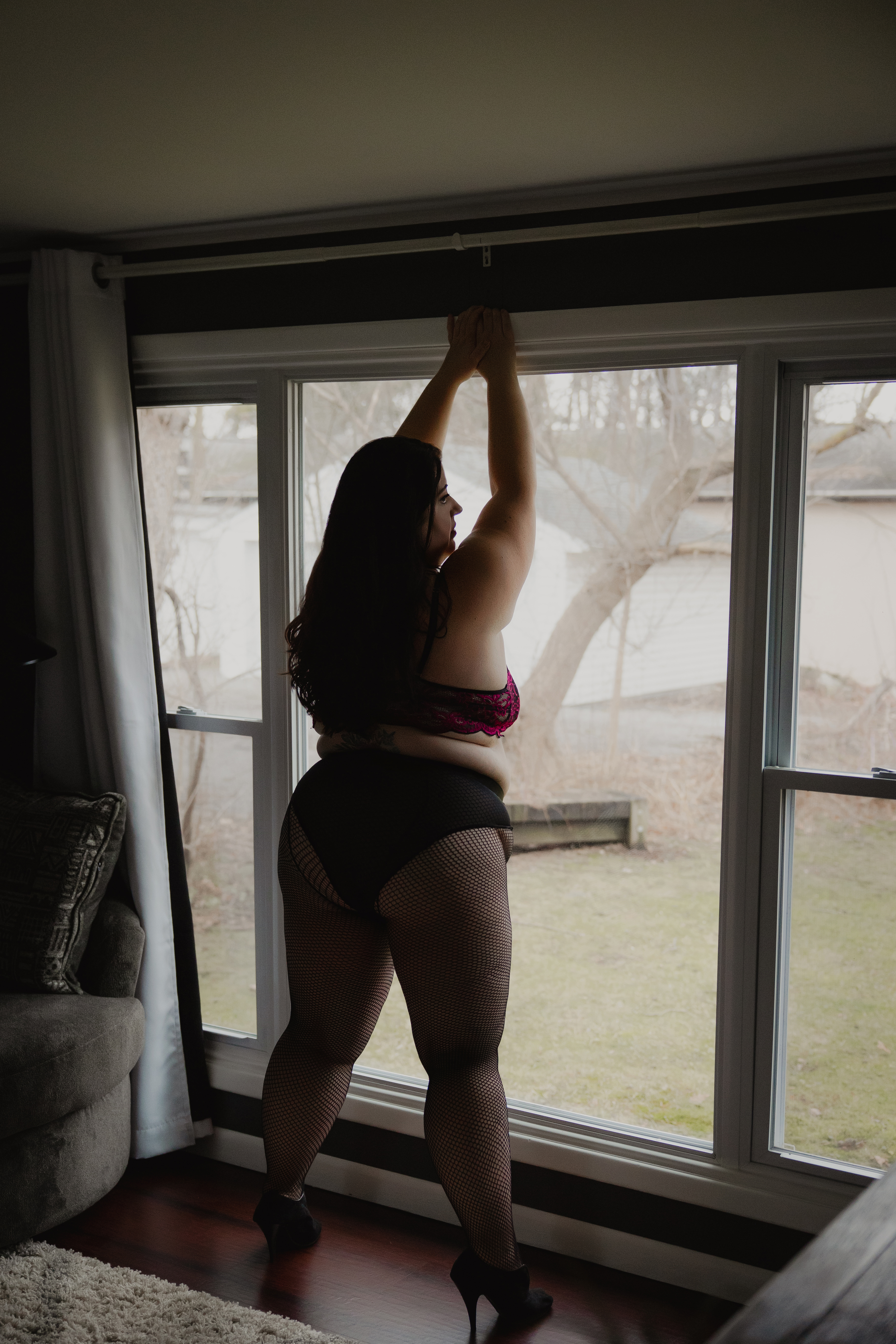 Plus Size Boudoir photography 