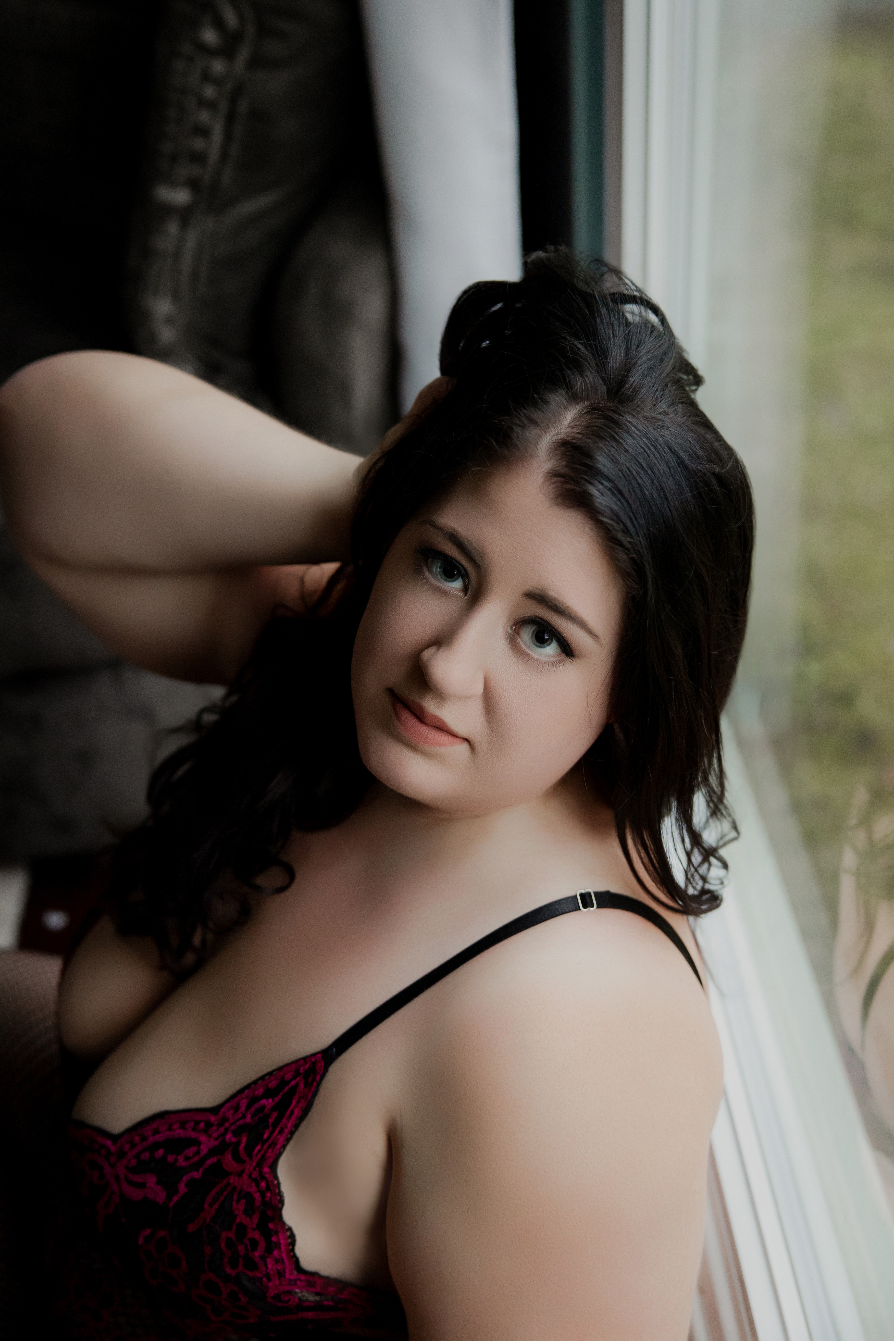 Plus Size Boudoir photography 