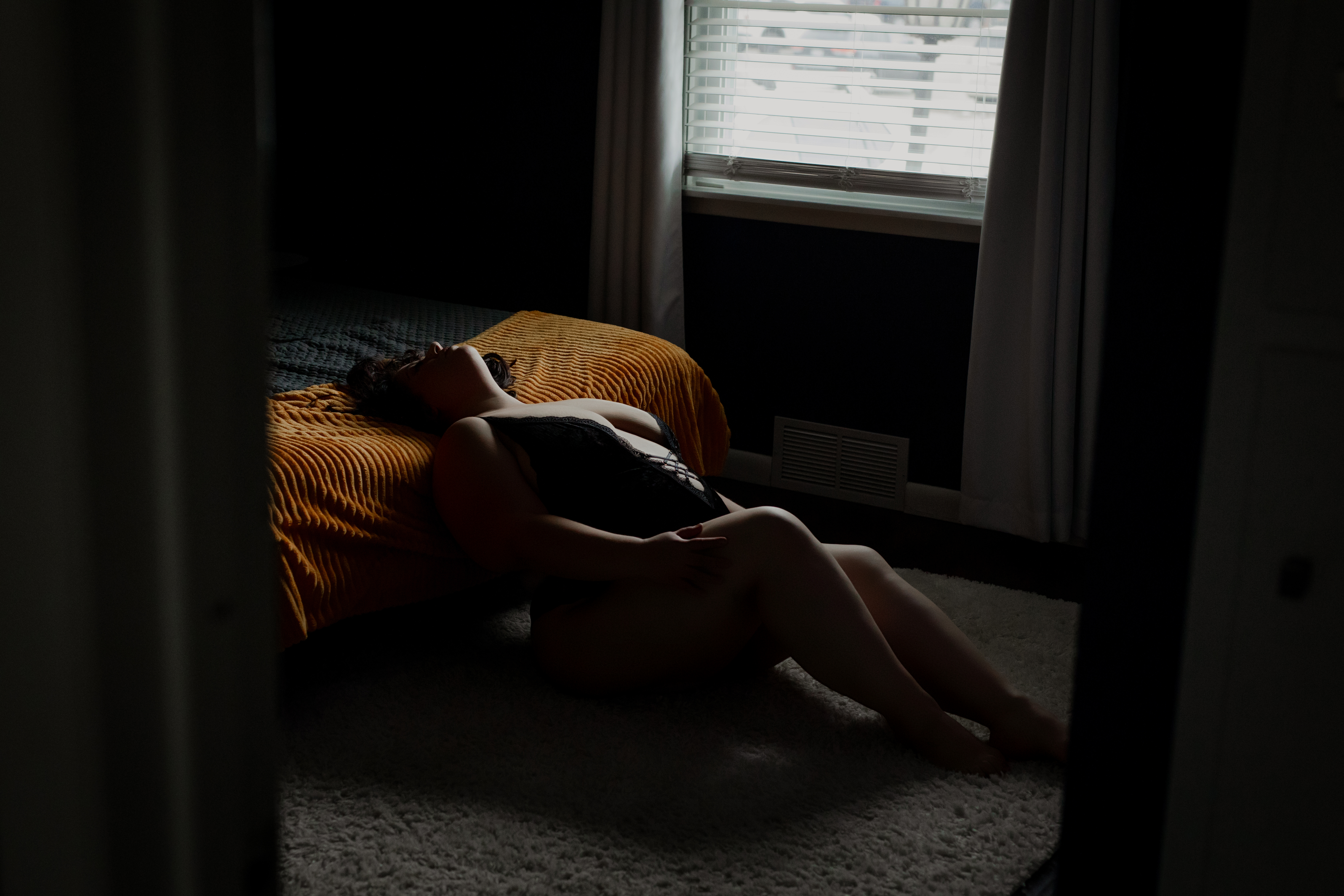 Plus Size Boudoir photography 