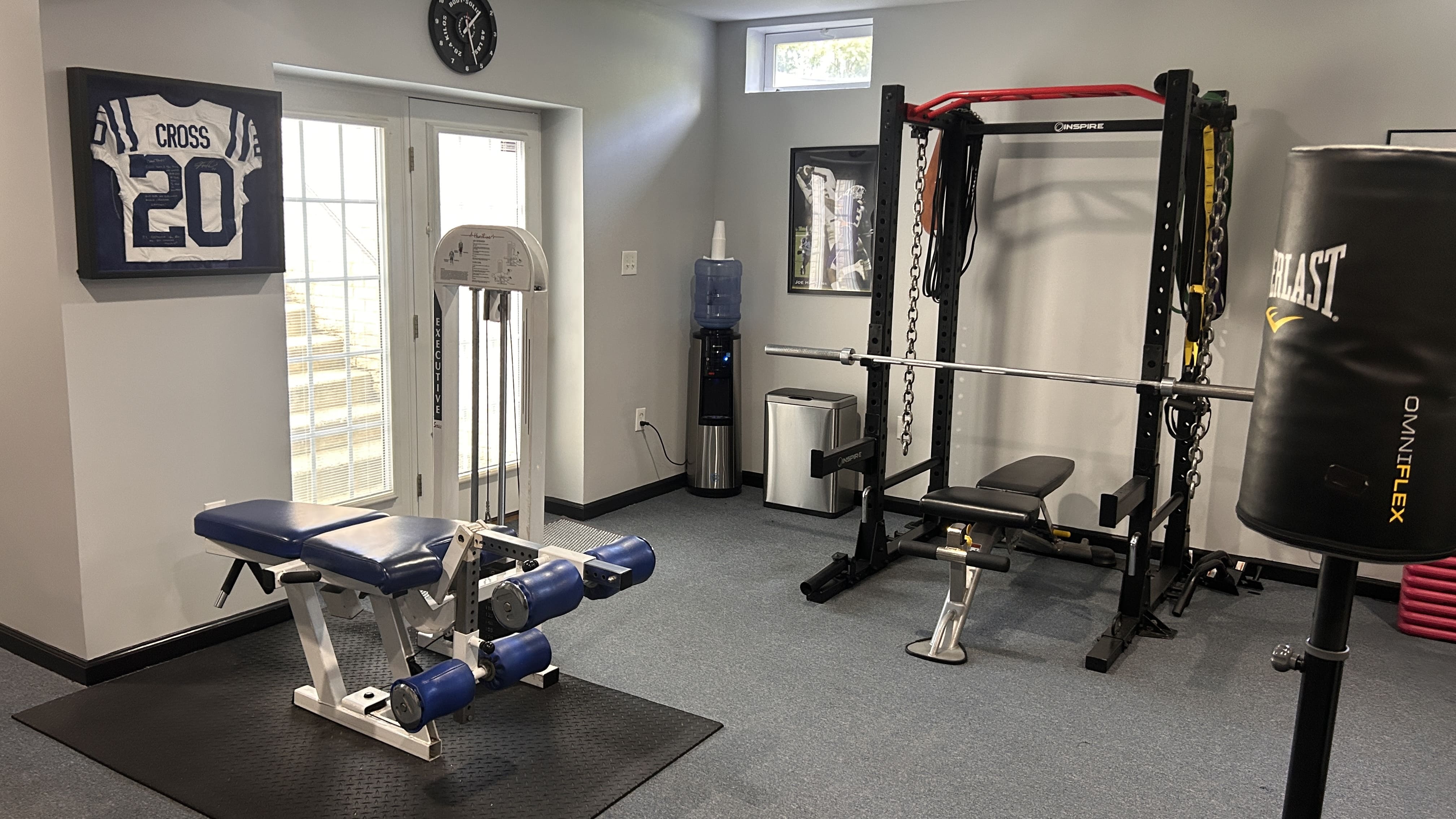 The Coach Tripp private training studio — wide shot