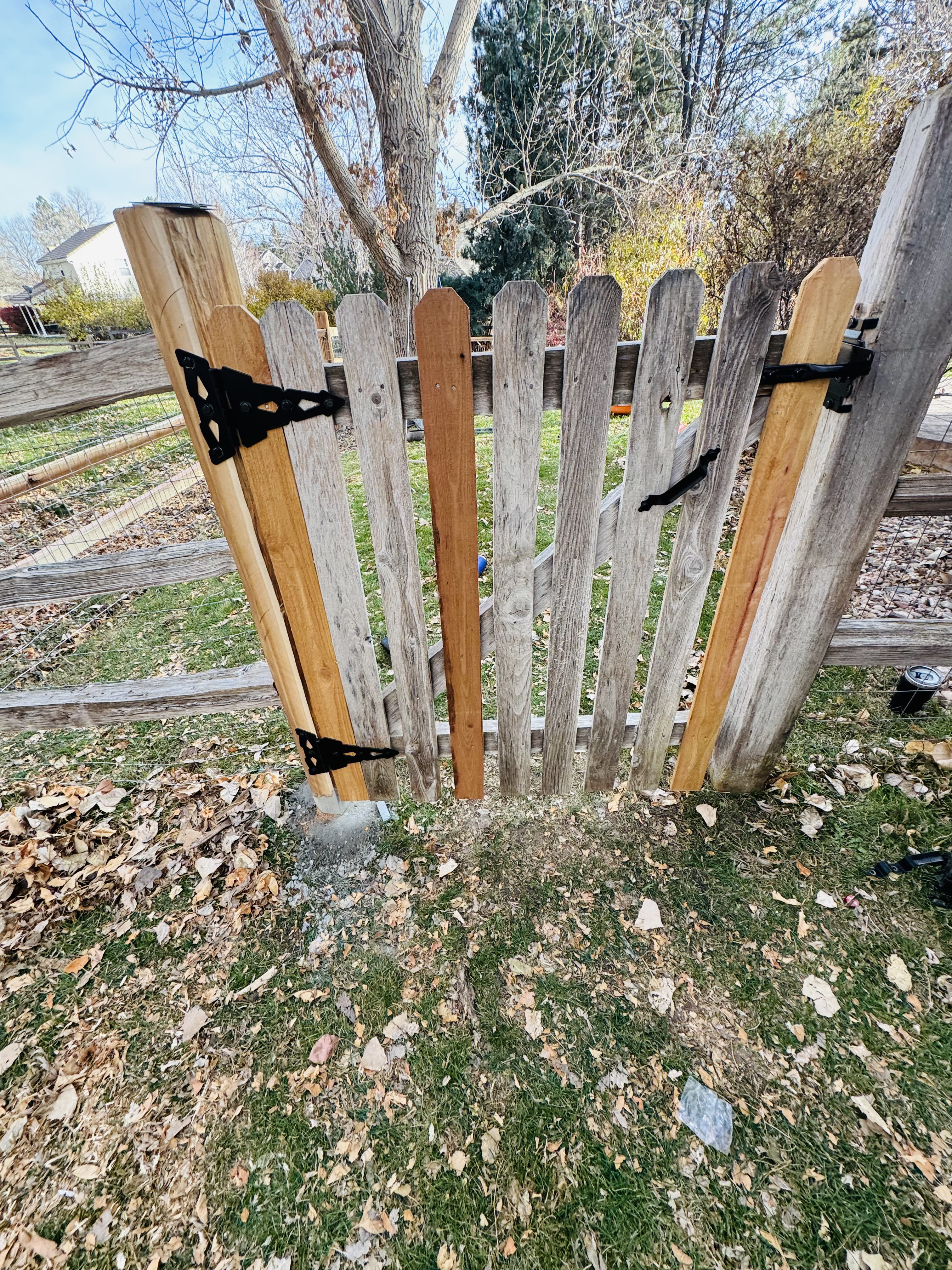 All About Fencing crew fabricating custom ironwork in Thornton, CO