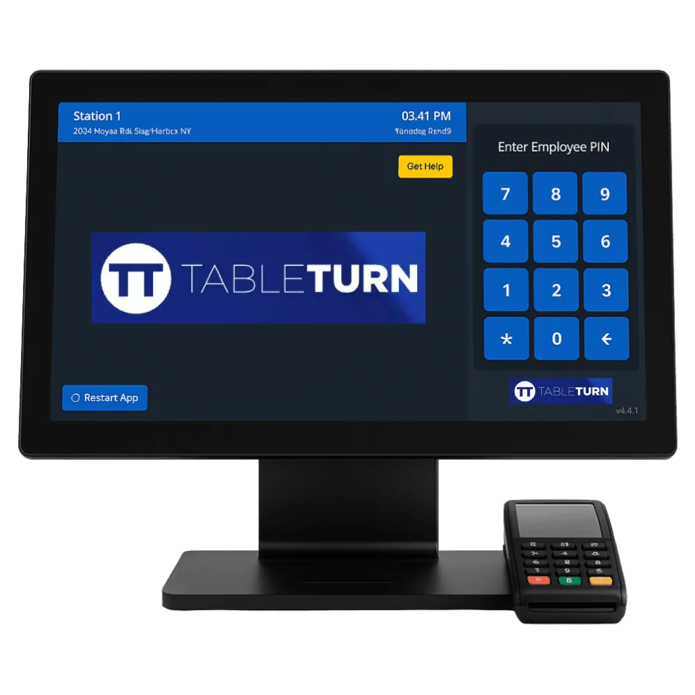 TableTurn point of sale system