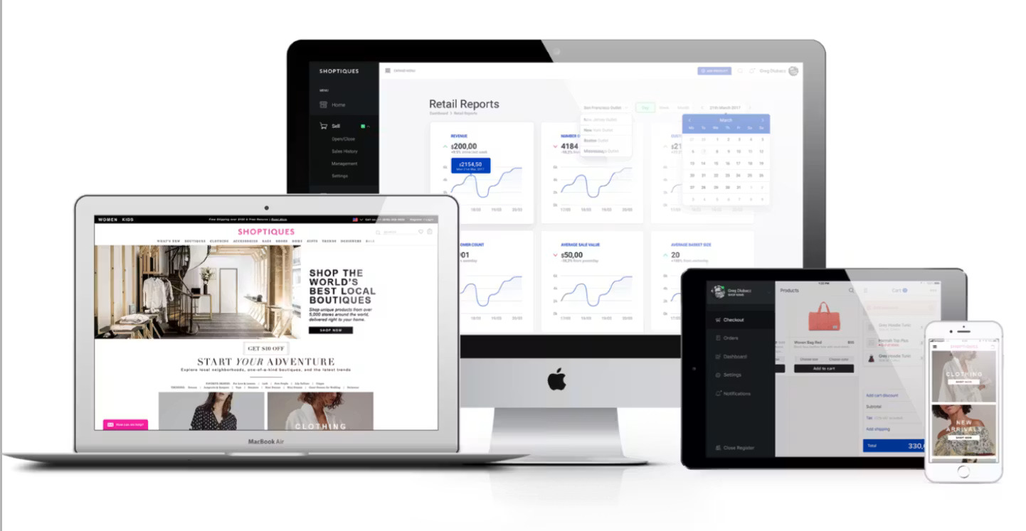 Material point of sale system