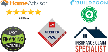 roofing contractor review badges