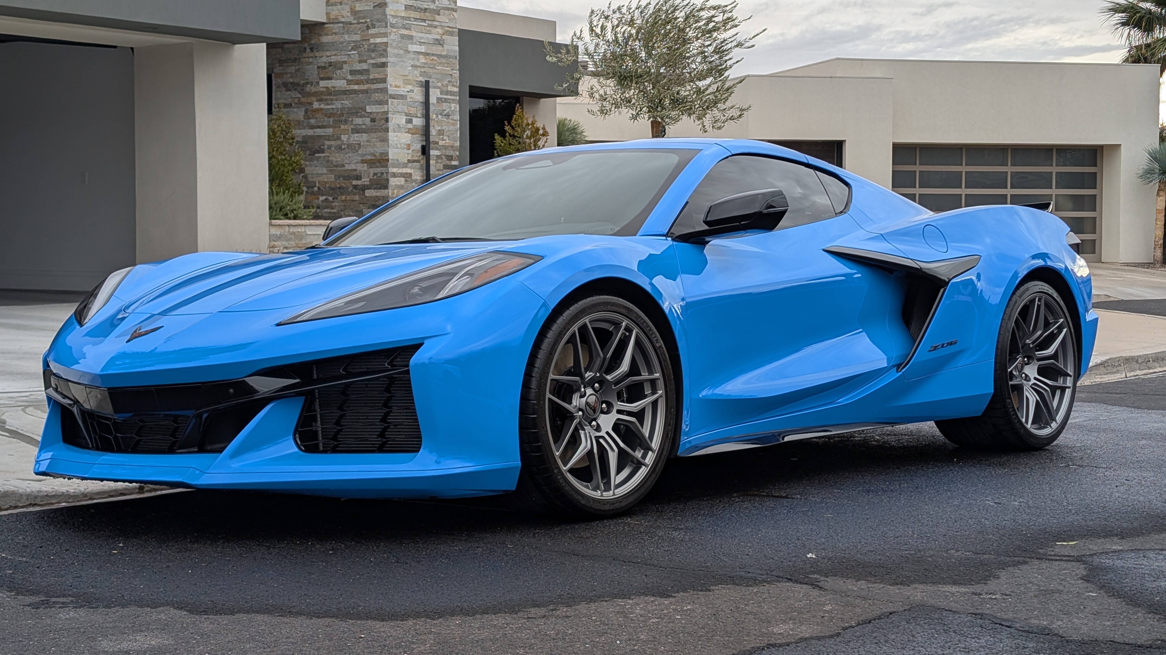 Recent ceramic coating work showing a flawless, reflective paint finish