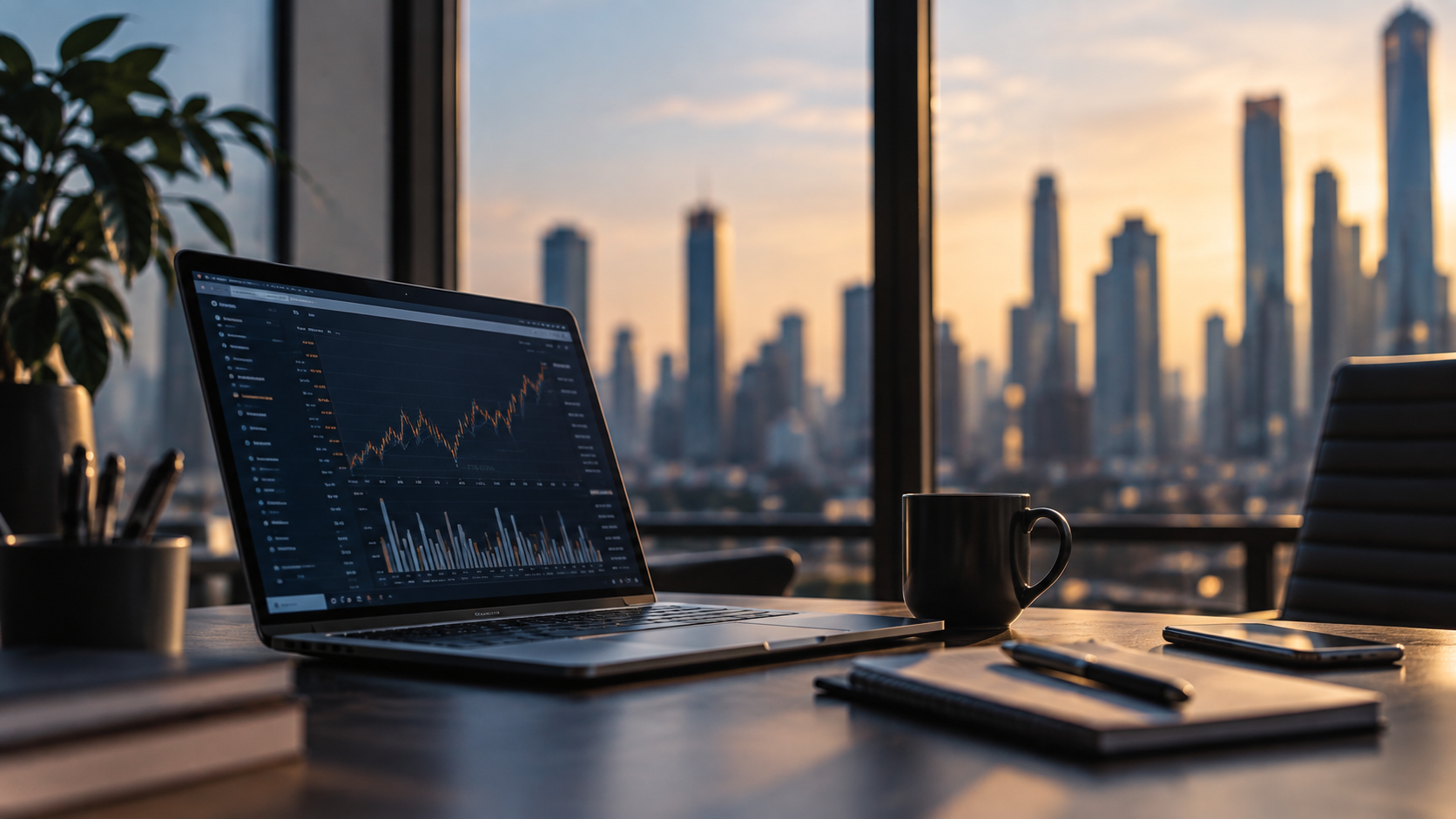 Financial analysis and asset management workspace