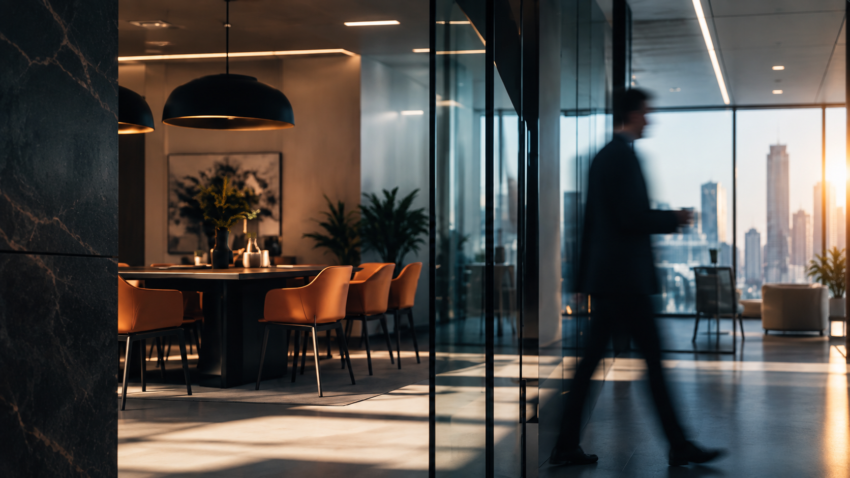 Modern SaaS and technology office environment